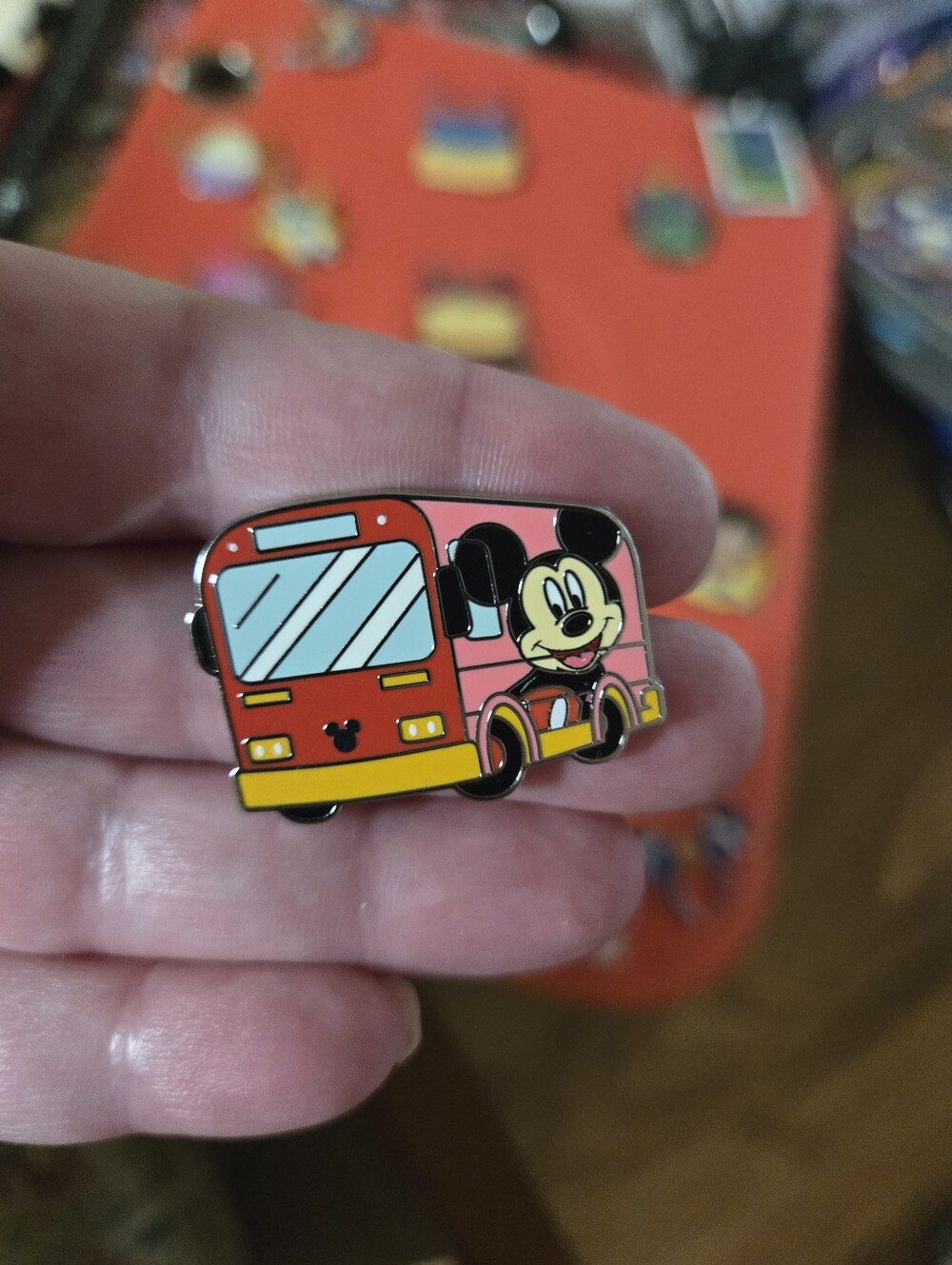 Disney 2026 Wave A Mickey Bus Hidden Mickey Pin